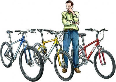 "We can help you pick the right bike"
